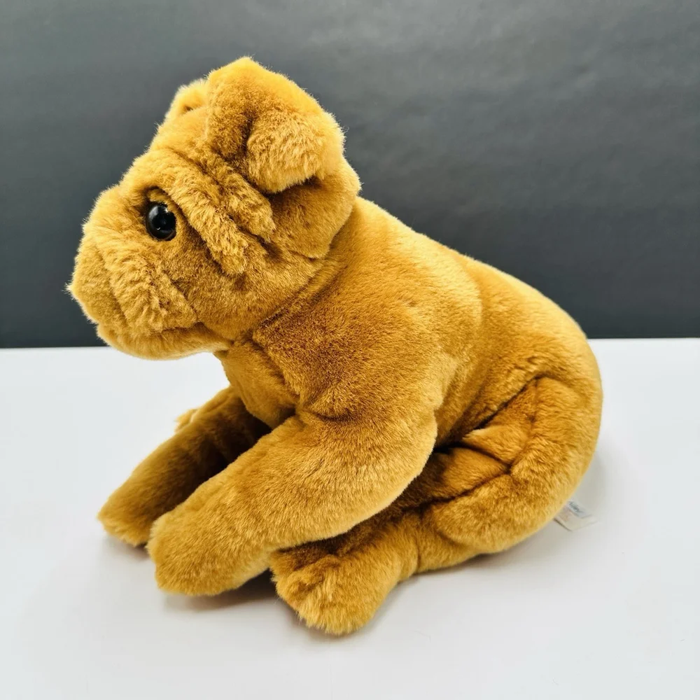 Animal Alley Sharpei Puppy Dog 11” Plush Stuffed Animal 2000 Y2K Toys R Us
